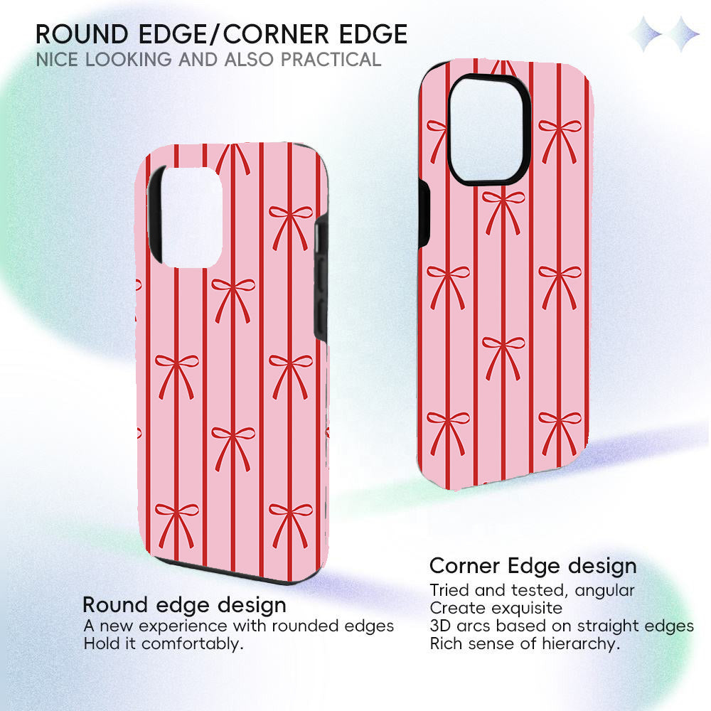 Red Bow Knot Phone Case for iPhone and Samsung | Slim & Protective Evertomize Red Bow Knot Phone Case for iPhone and Samsung | Slim & Protective Evertomize