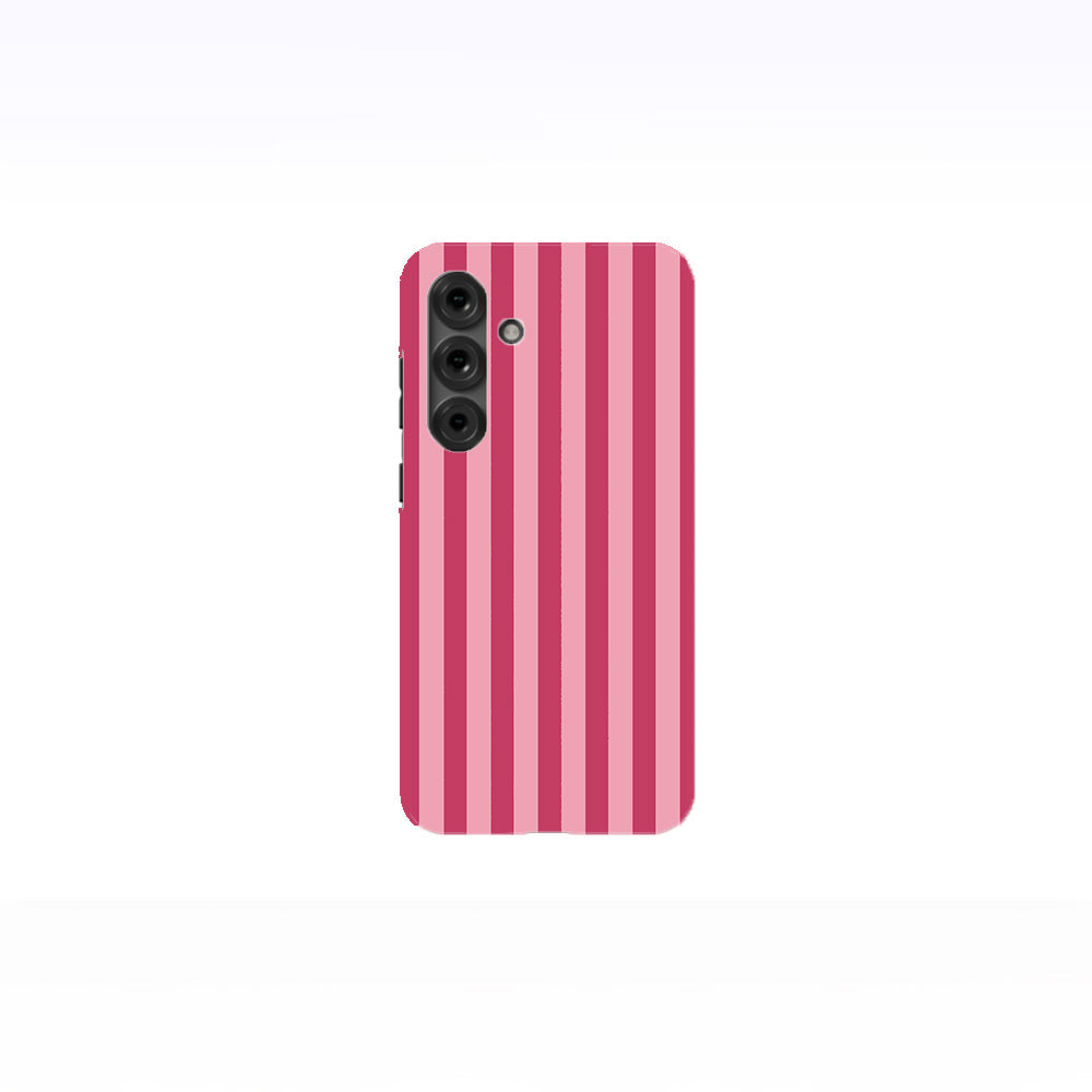 Pink and Light Pink Stripes Phone Case