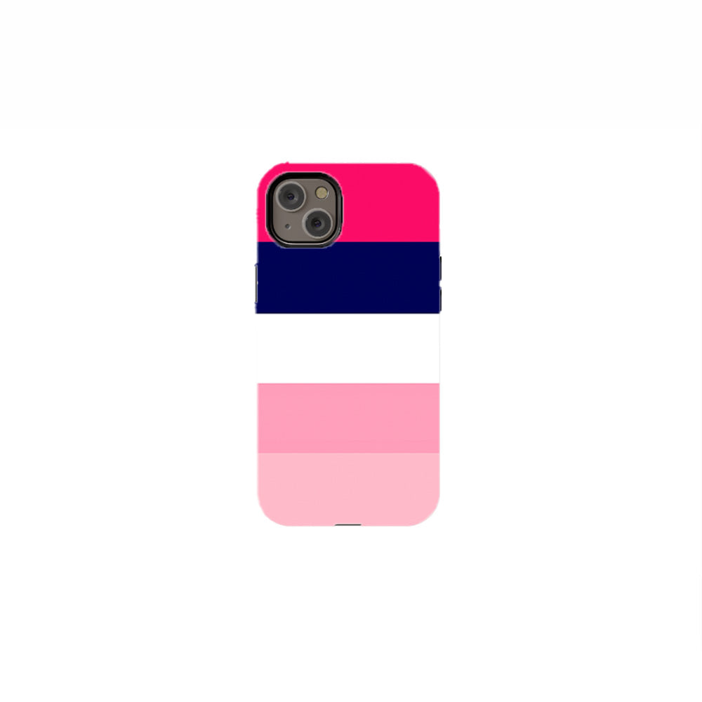 Blush Contrast Phone Case