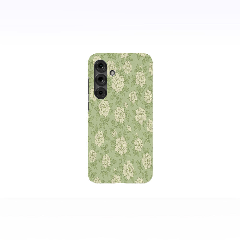 Sage floral Phone Case