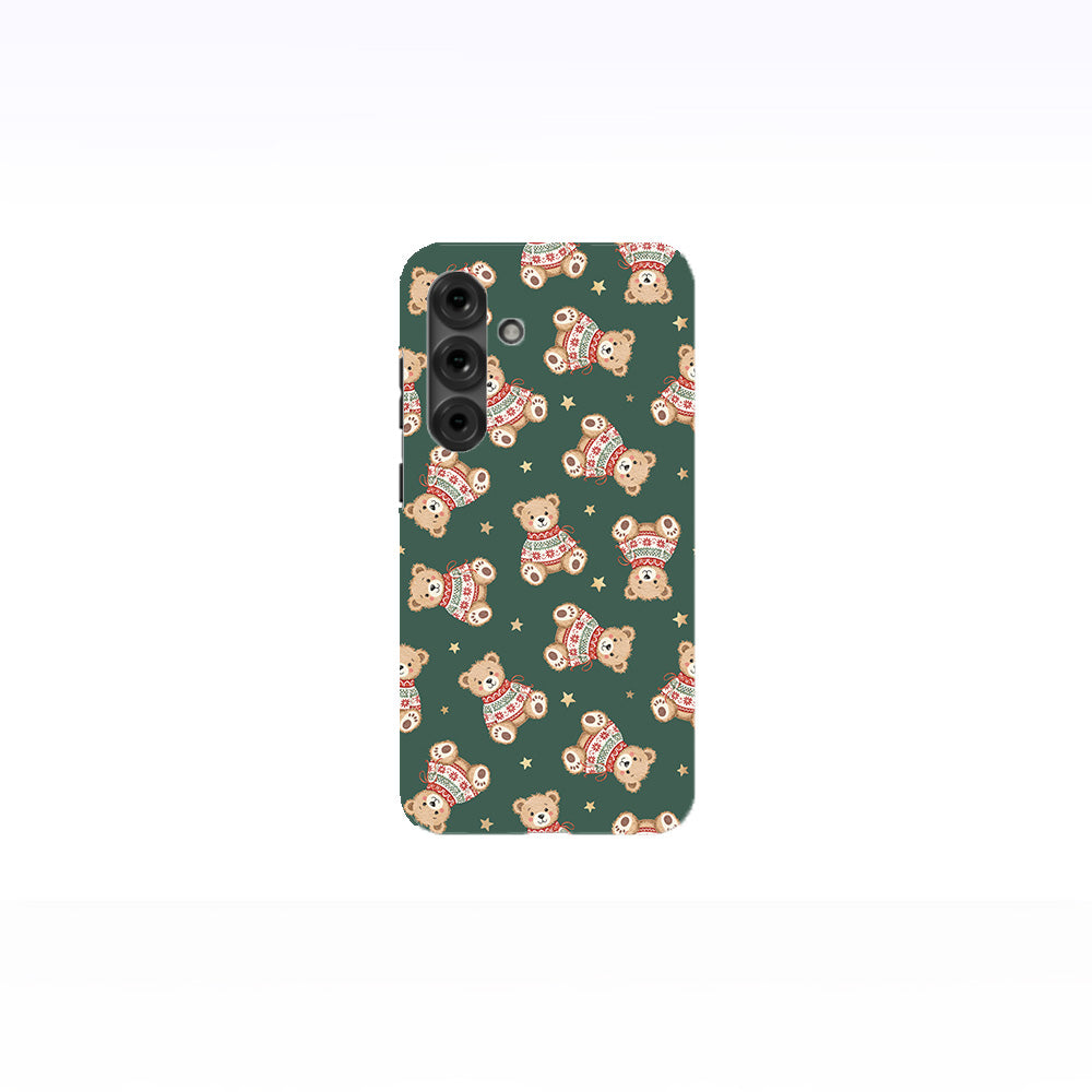 Cozy Sweater Teddy Bear Phone Case