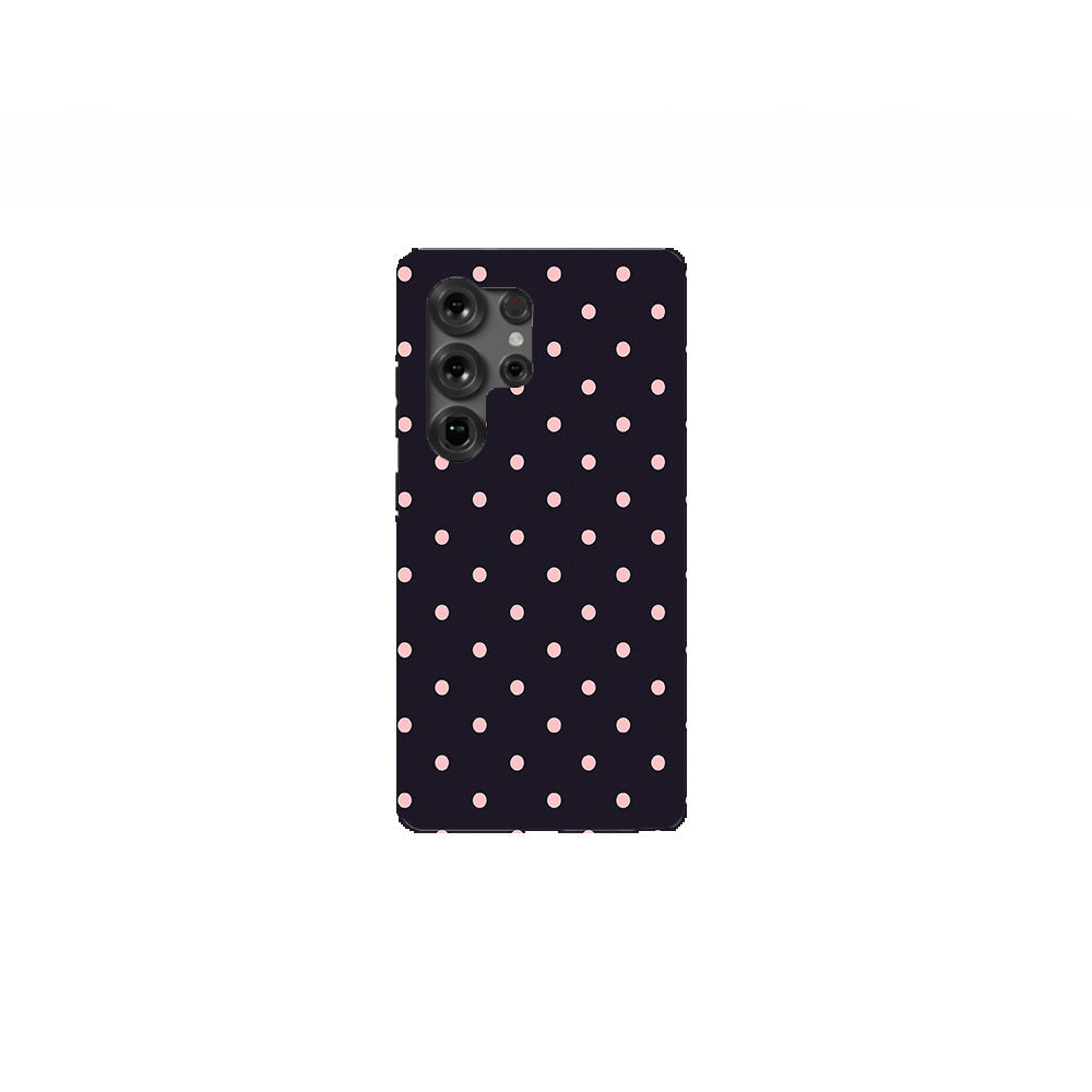 Blush Pink Polka Dots Phone Case
