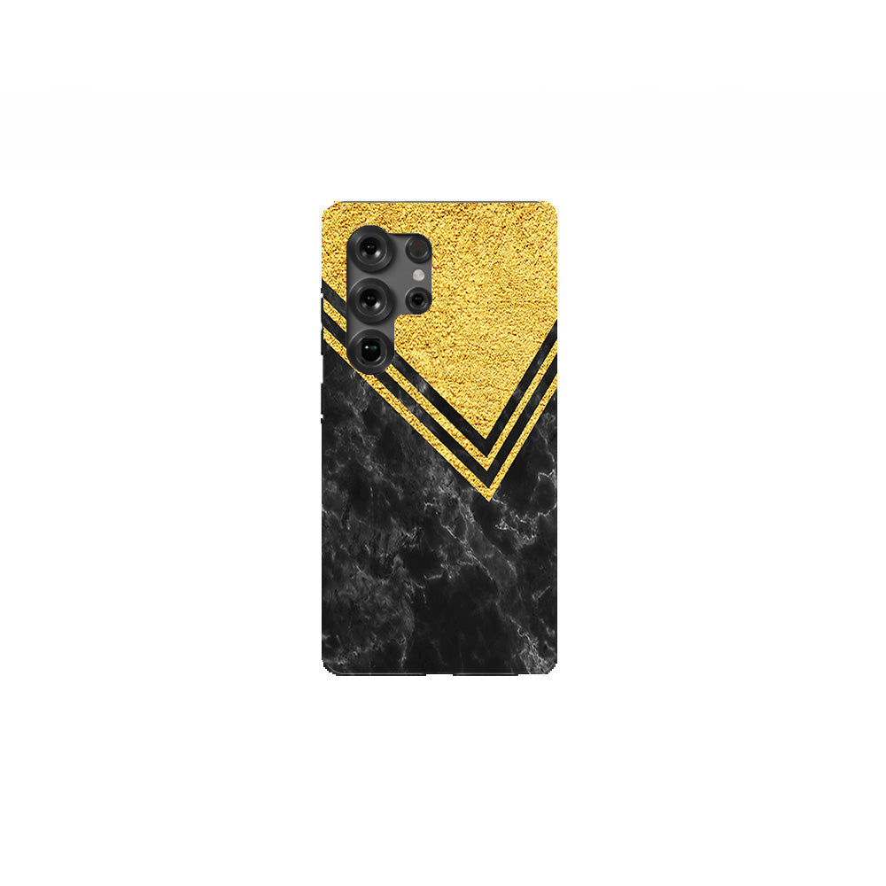 Golden Marble Phone Case