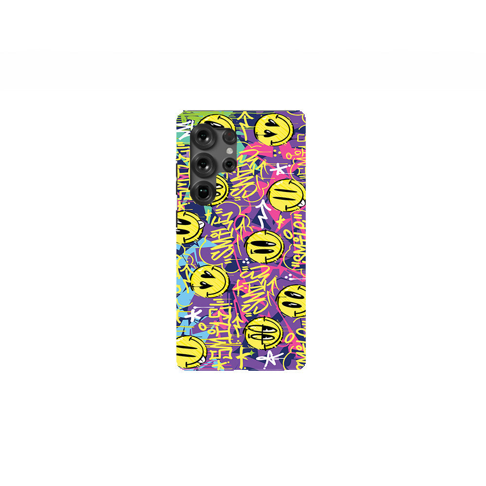 Graffiti Happy Smiling Face Phone Case