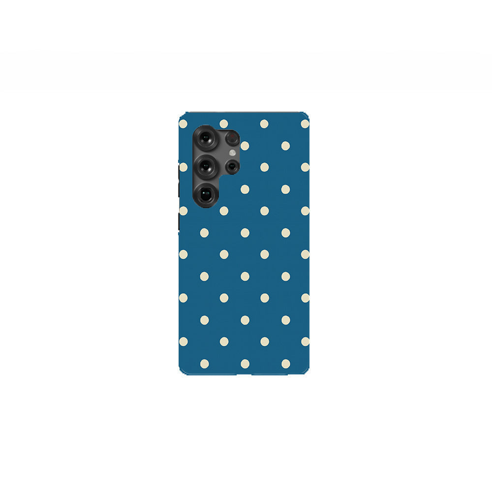 Happy Teal Polka Phone Case