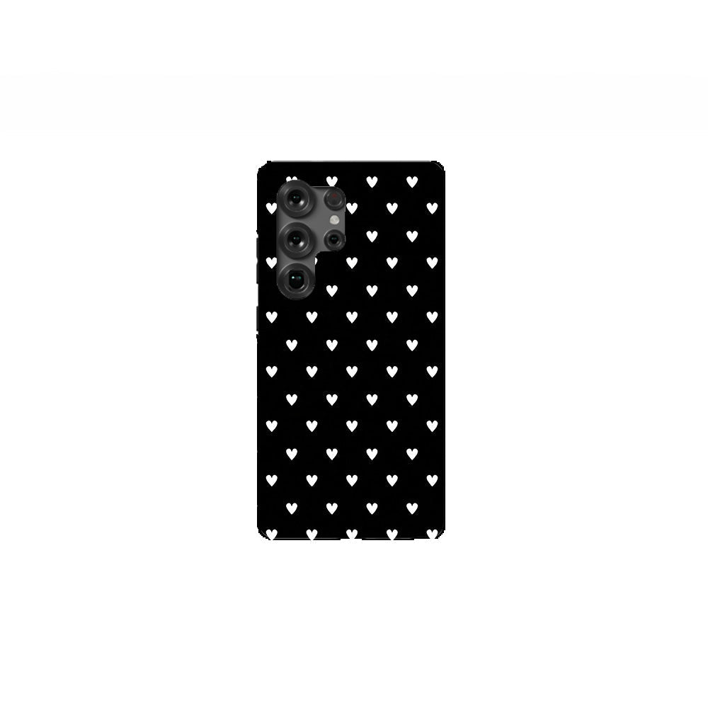 Heart Grid Phone Case