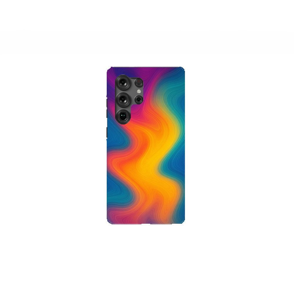 Neon Waves Phone Case