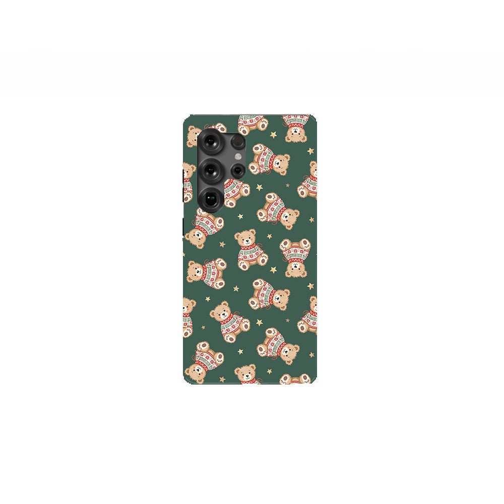 Cozy Sweater Teddy Bear Phone Case