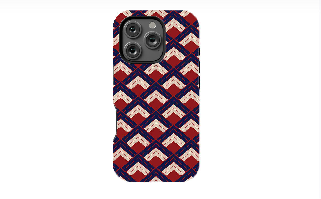 Retro Chevron Phone Case