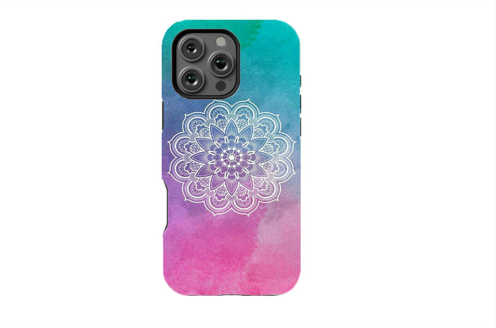 Gradient Mandala Art Phone Case