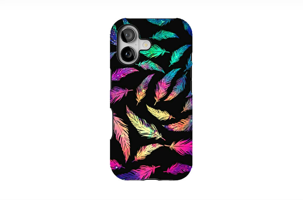 Galaxy Feathers Phone Case