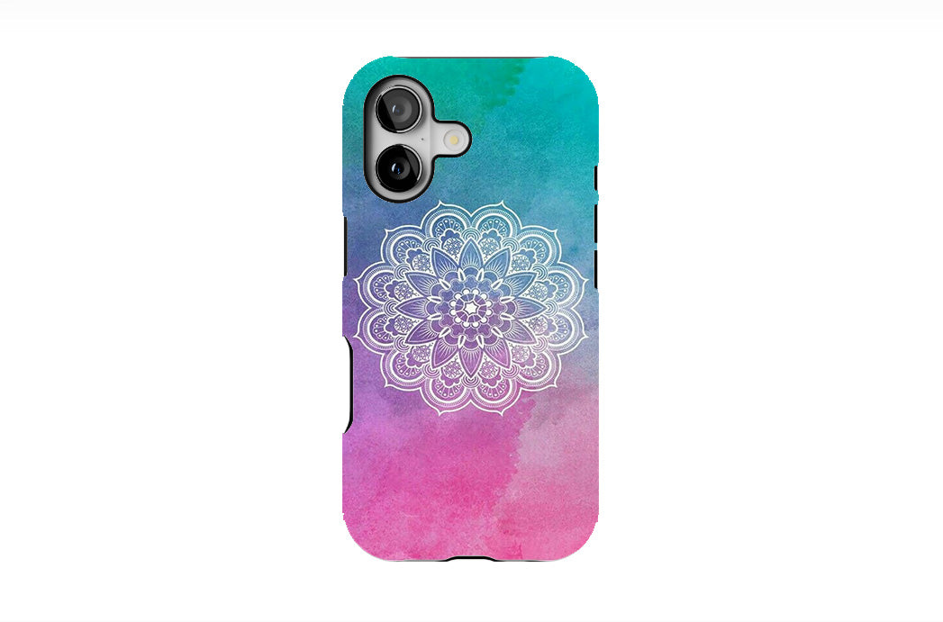 Gradient Mandala Art Phone Case