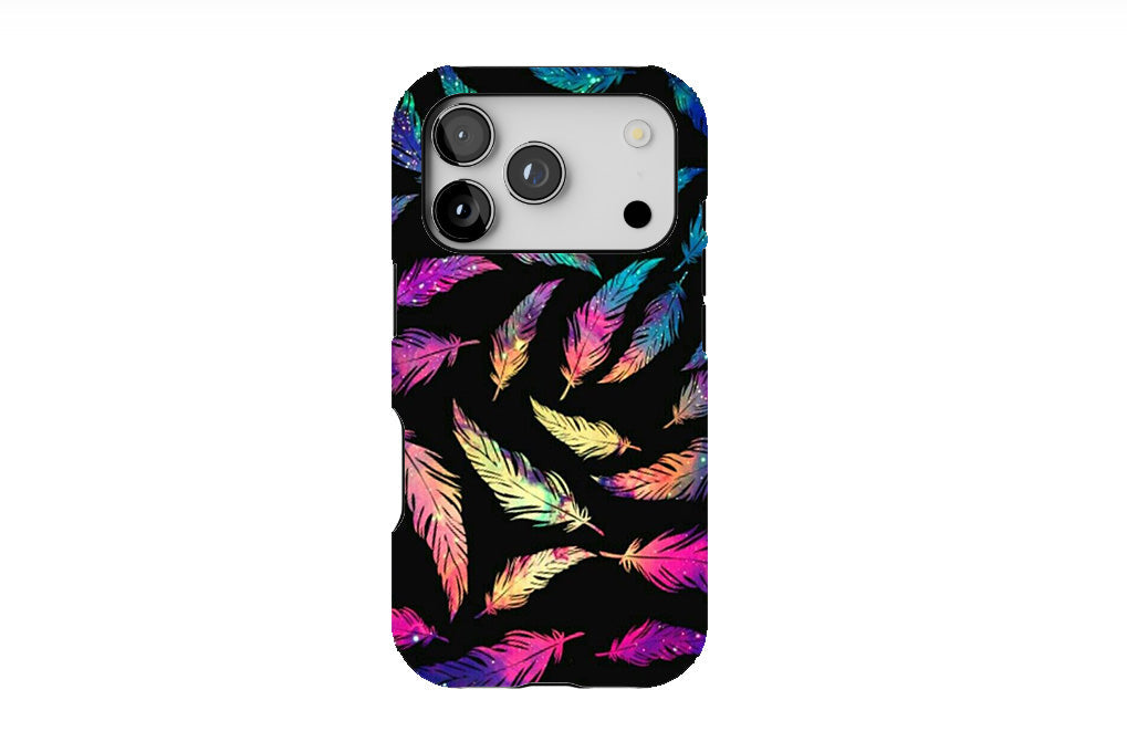 Galaxy Feathers Phone Case