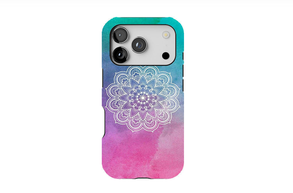 Gradient Mandala Art Phone Case