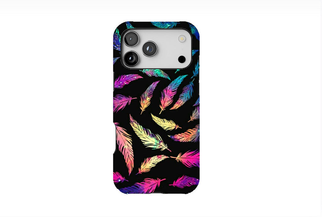 Galaxy Feathers Phone Case