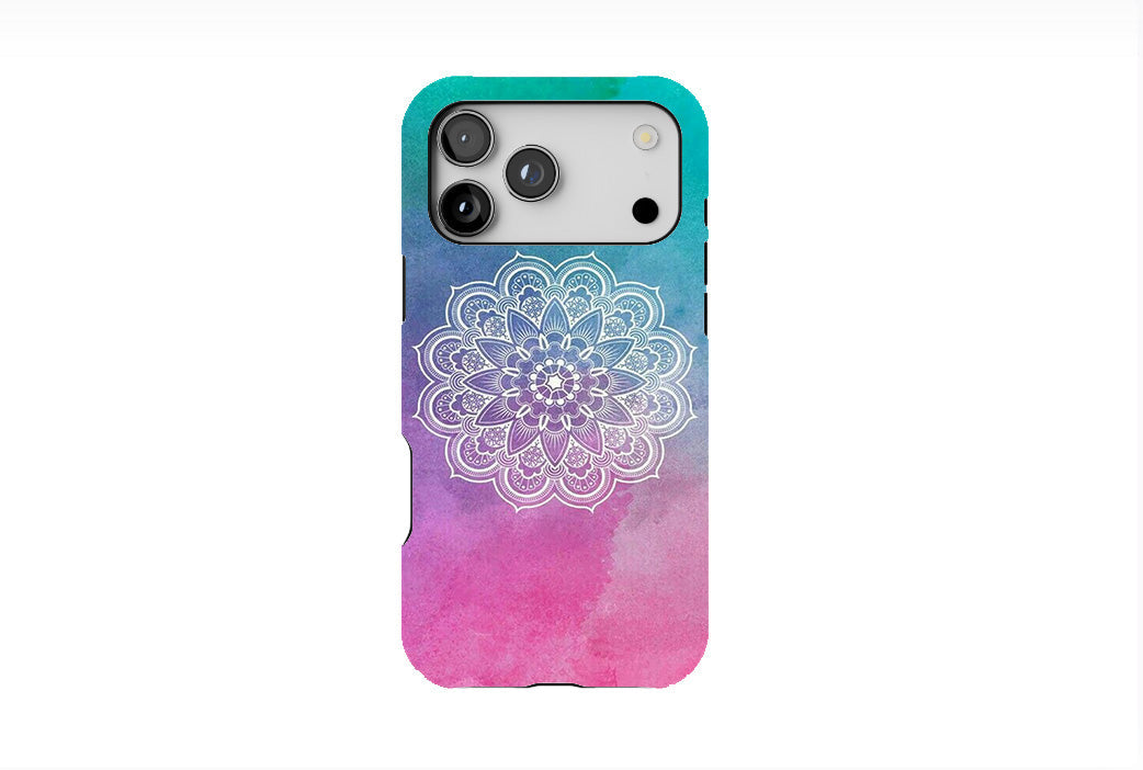 Gradient Mandala Art Phone Case