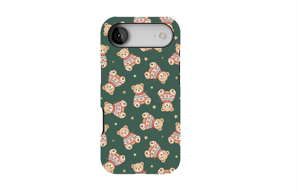 Cozy Sweater Teddy Bear Phone Case
