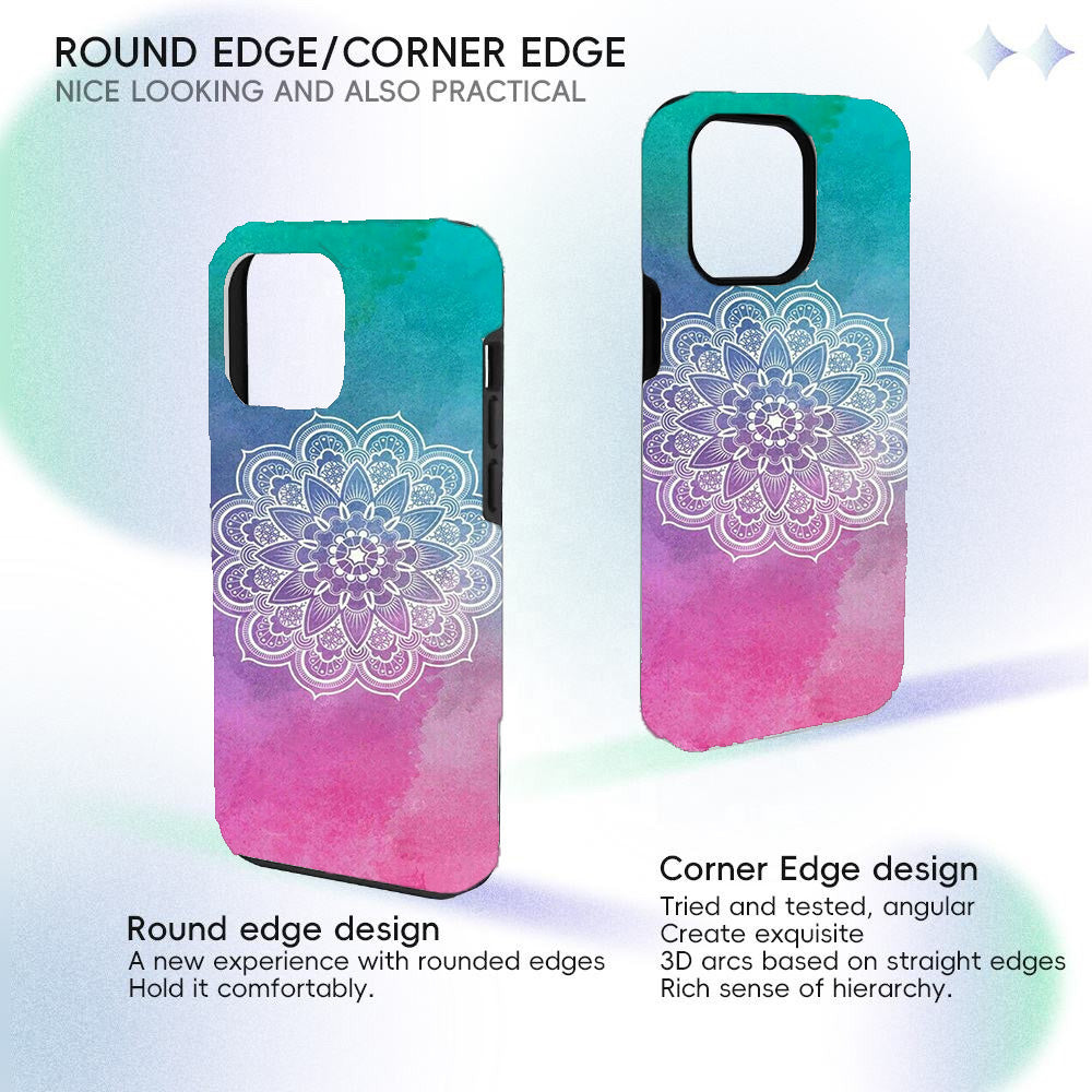 Gradient Mandala Art