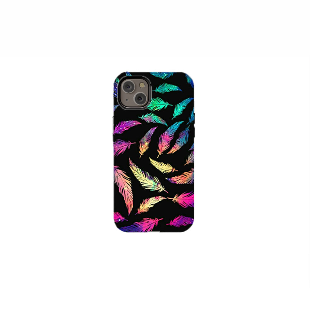 Galaxy Feathers Phone Case