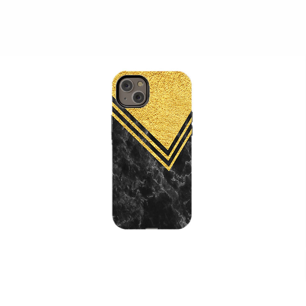 Golden Marble Phone Case