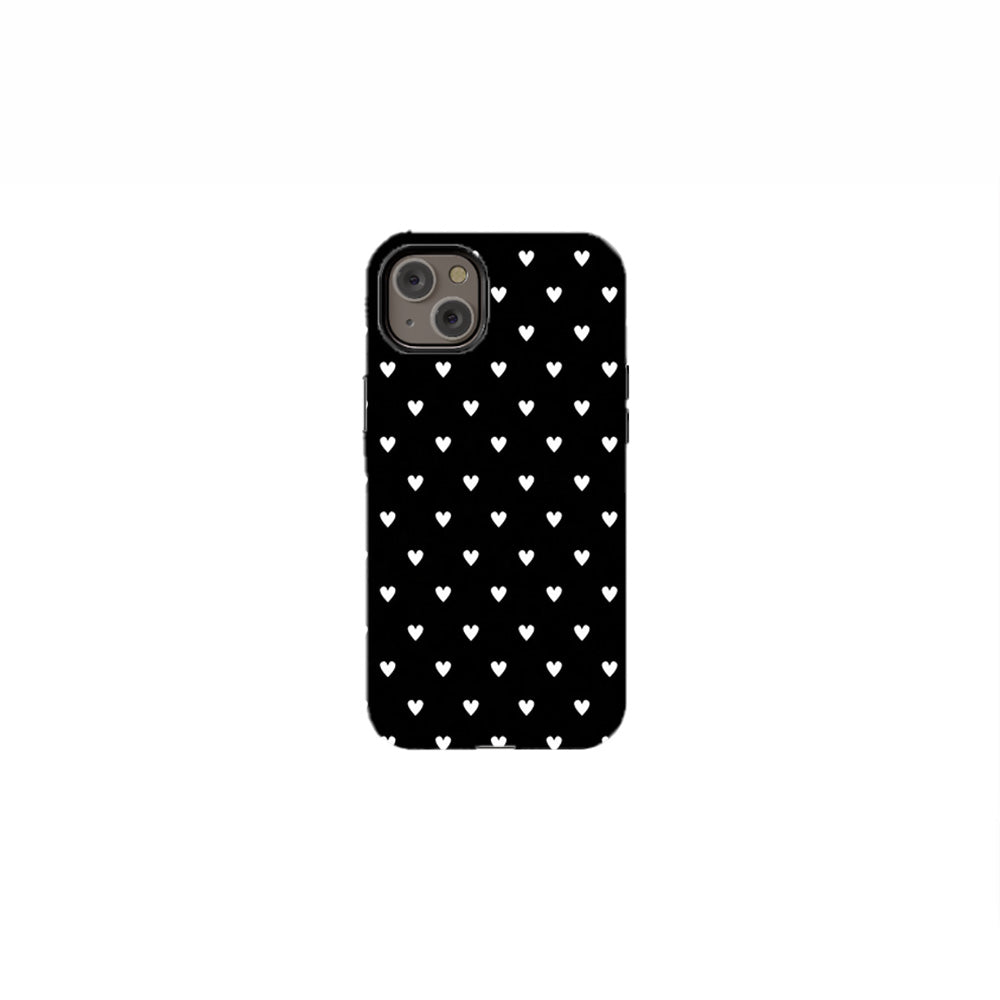 Heart Grid Phone Case