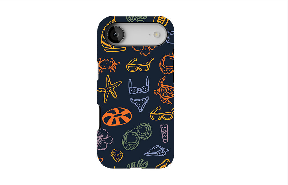 Doodle Summer Vacation Phone Case