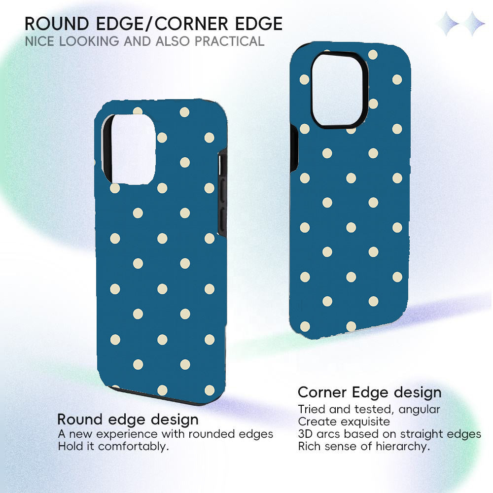 Happy Teal Polka