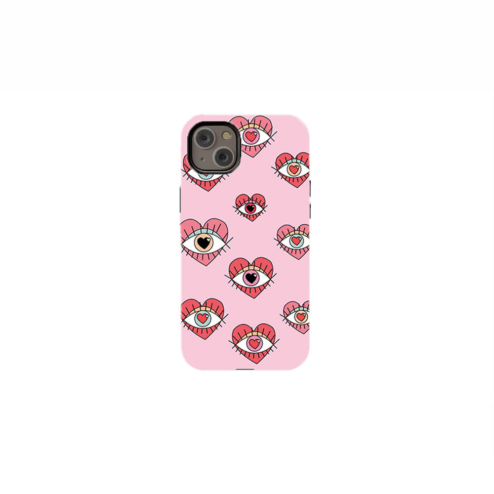 Heart-Evil Eyes Phone Case