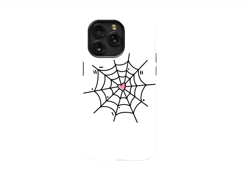 Spooky Halloween Spiderweb Phone Case