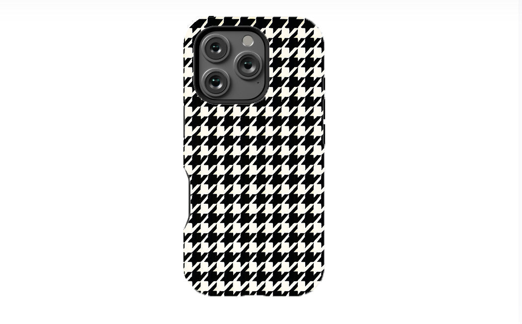 HoundTooth Pattern Phone Case