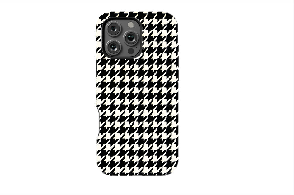 HoundTooth Pattern Phone Case