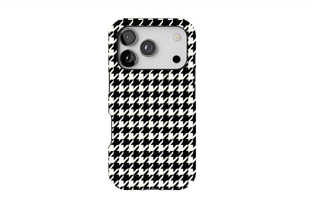 HoundTooth Pattern Phone Case