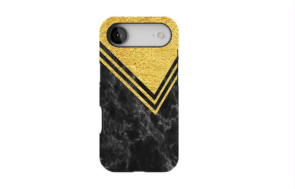 Golden Marble Phone Case