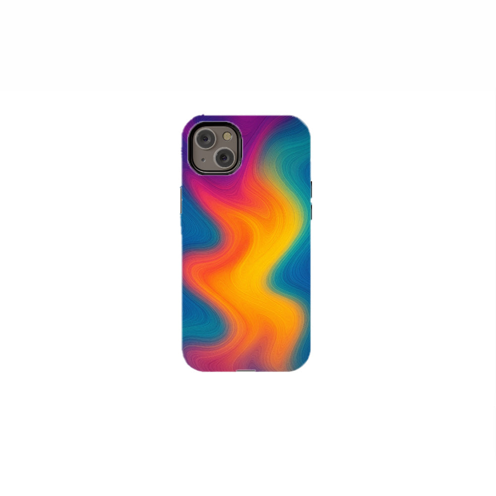 Neon Waves Phone Case