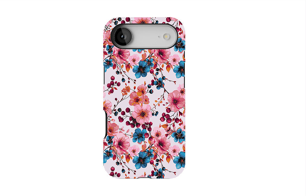Dual-Tone Cherry Blossoms Phone Case