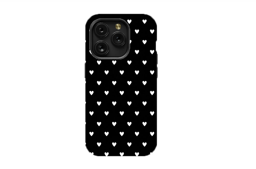 Heart Grid Phone Case