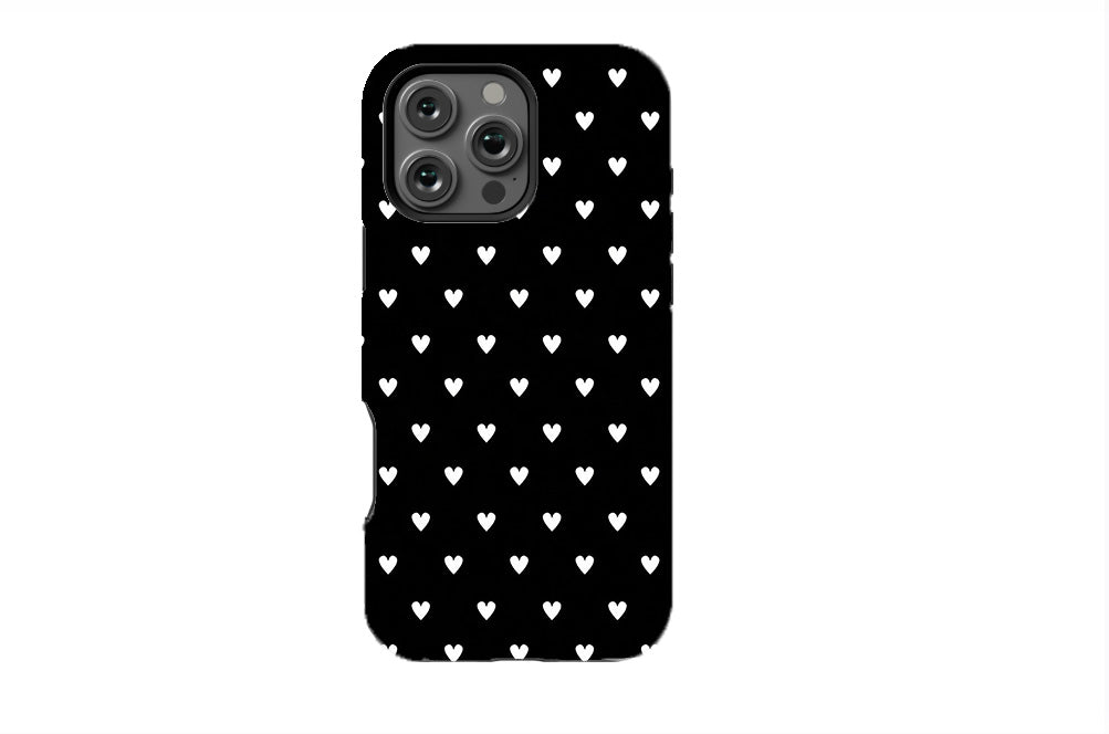 Heart Grid Phone Case