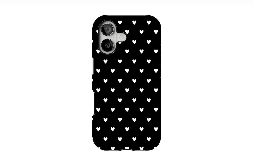 Heart Grid Phone Case