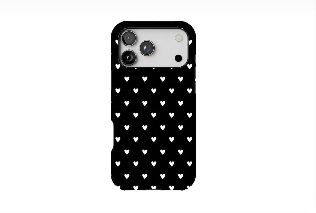 Heart Grid Phone Case