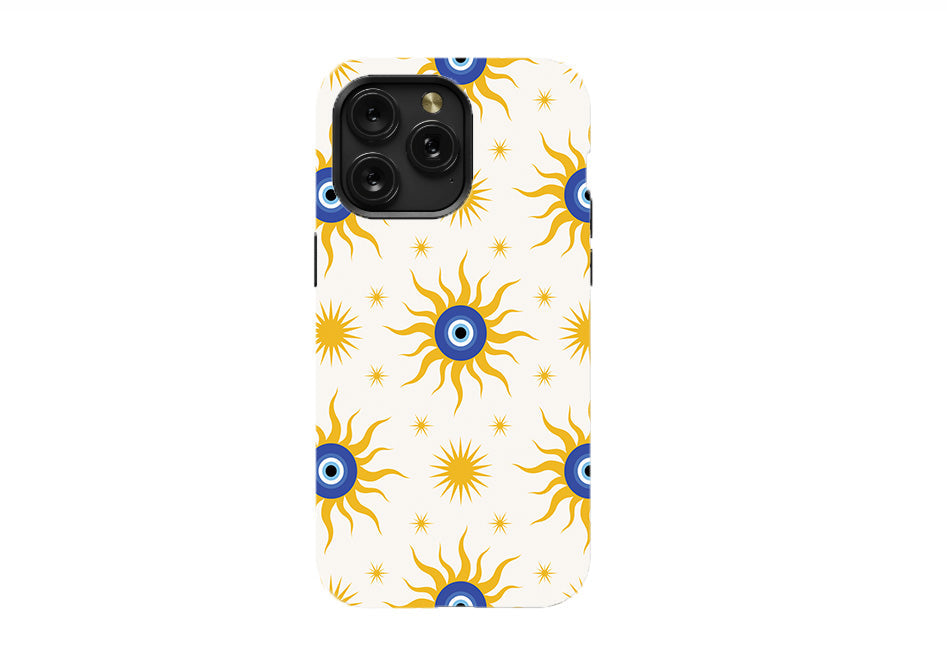 Sun- Evil Eyes Phone Case