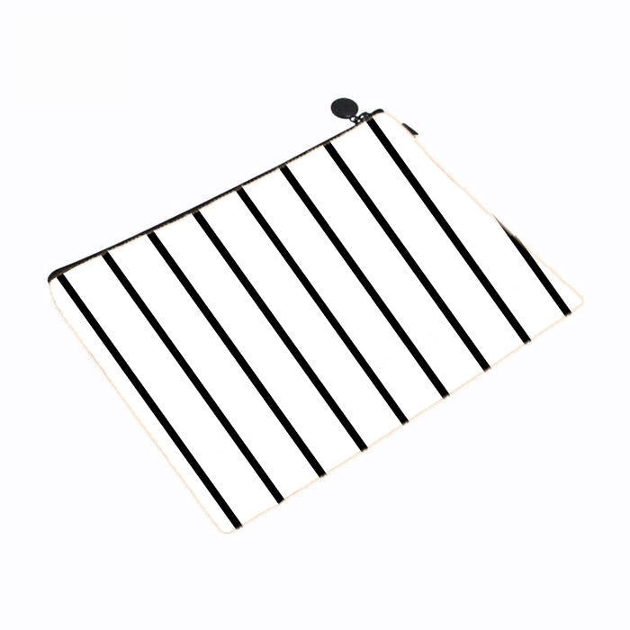 Classic Stripes Makeup Bag