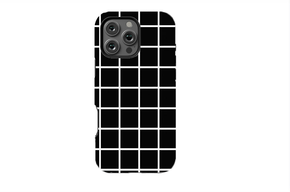 Mono Grid Phone Case