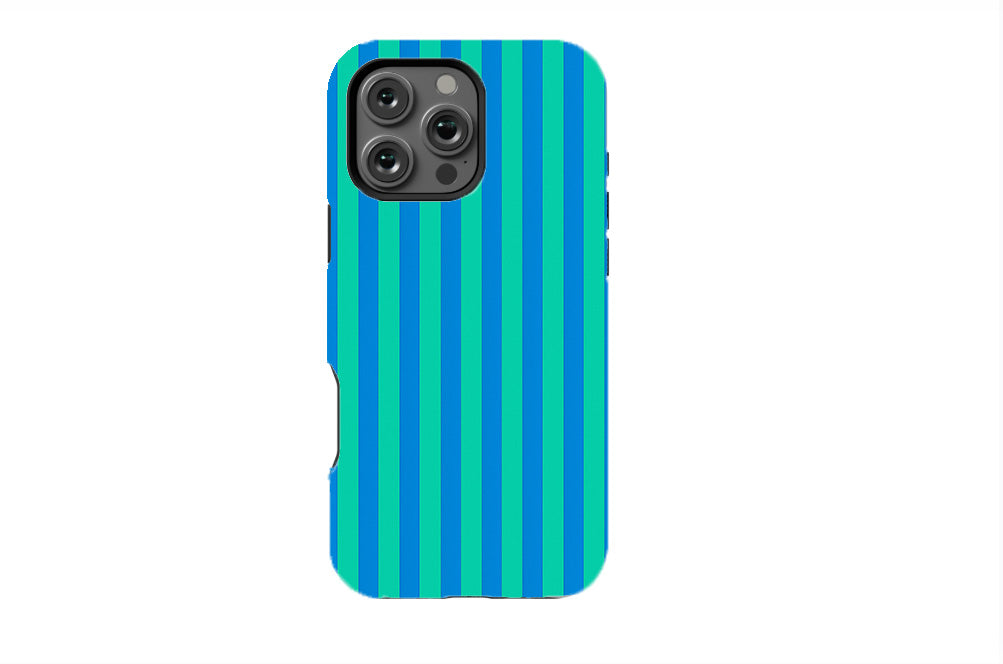 Neon Tide Stripes Phone Case
