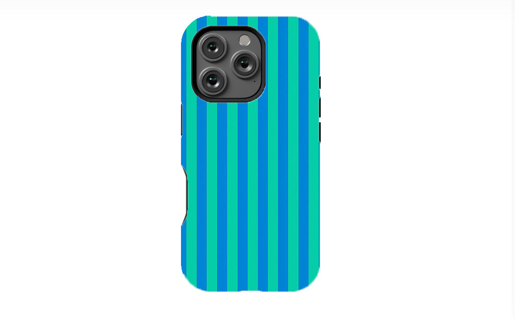 Neon Tide Stripes Phone Case