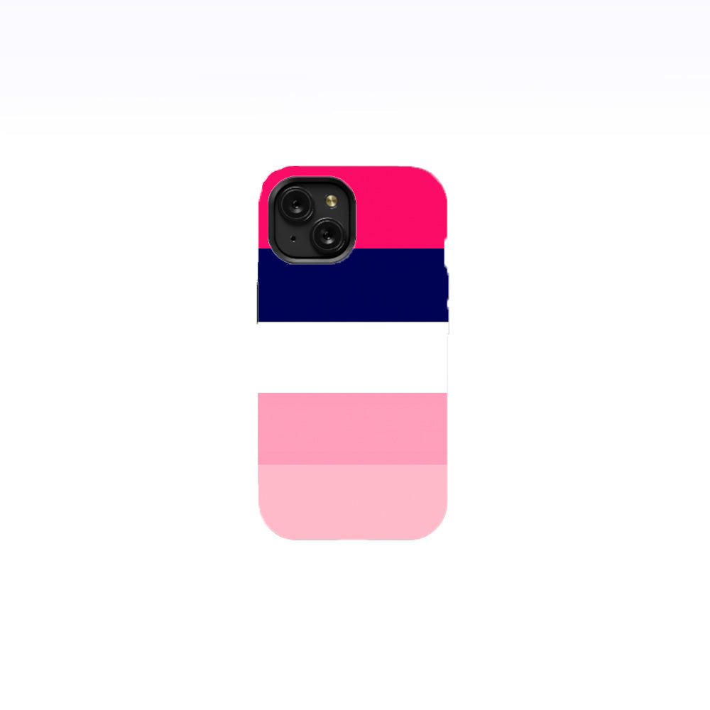 Blush Contrast Phone Case