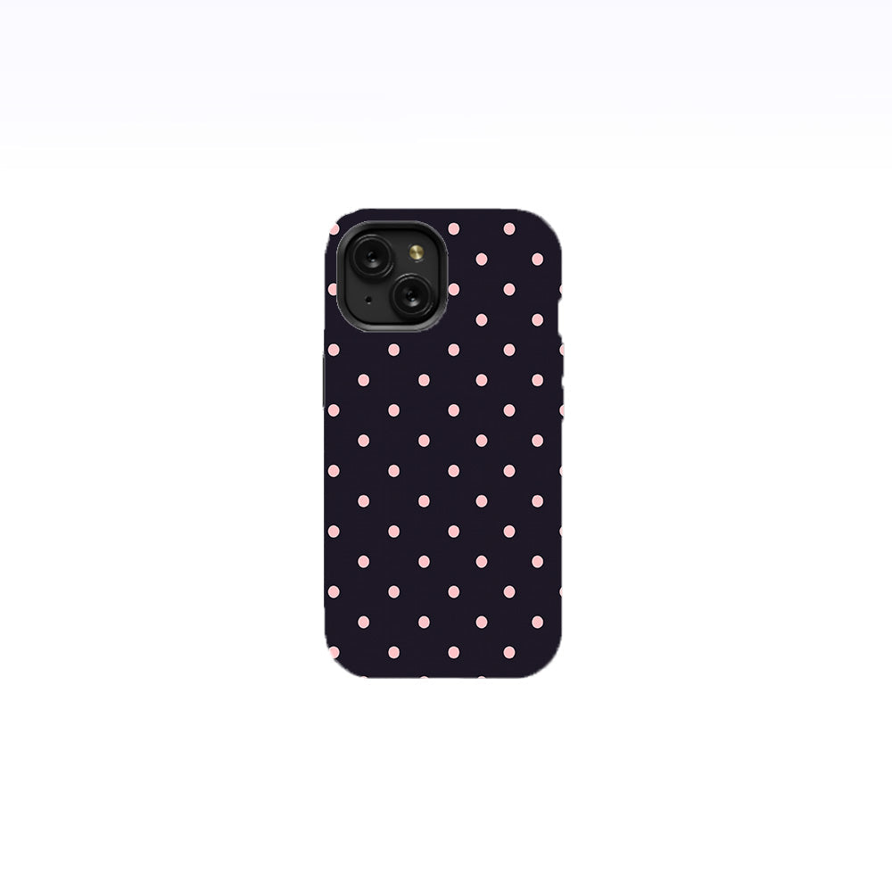Blush Pink Polka Dots Phone Case