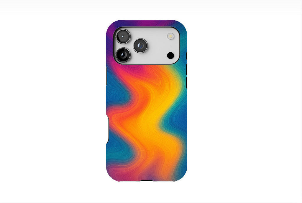 Neon Waves Phone Case