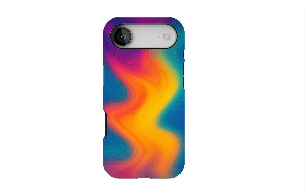 Neon Waves Phone Case