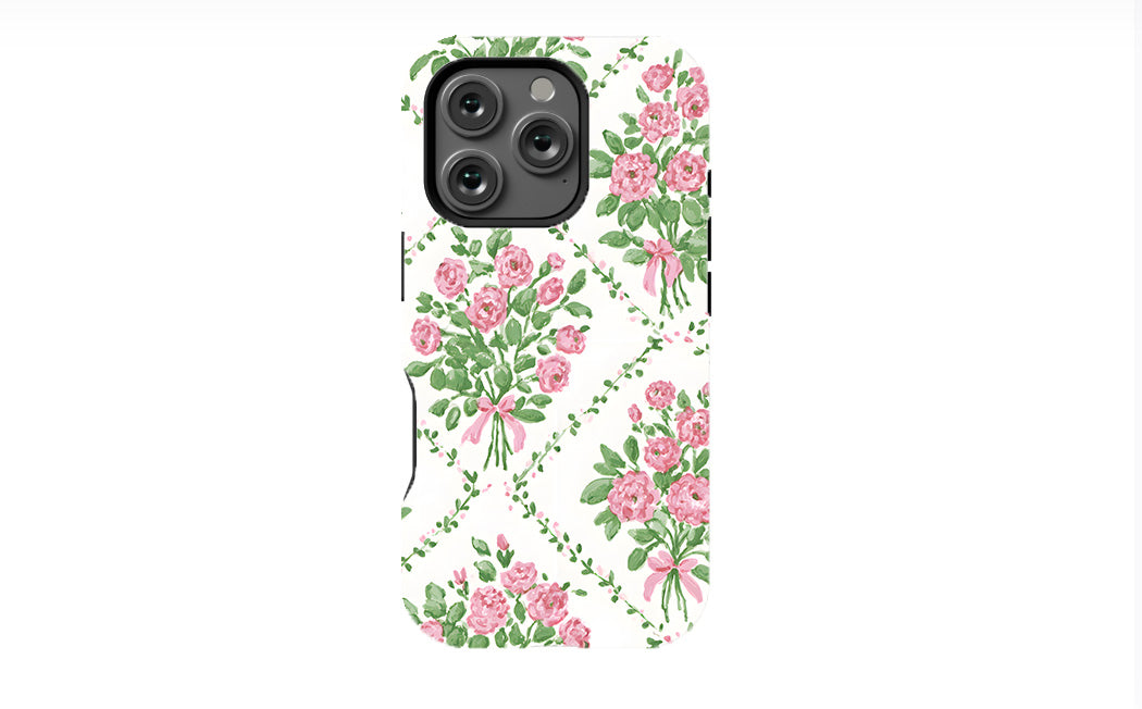 Damask Floral Bouquet Phone Case