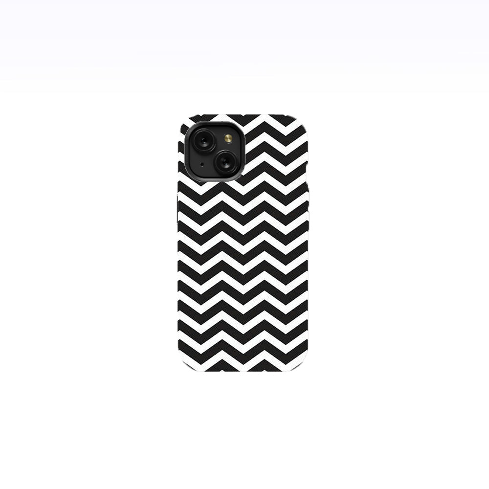 Chevron Noir Phone Case